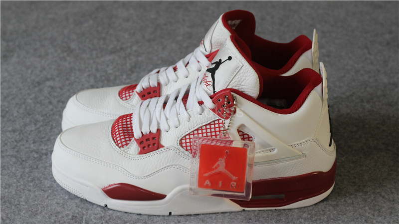 Air Jordan 4 Retro Low Alternate 89 White Red